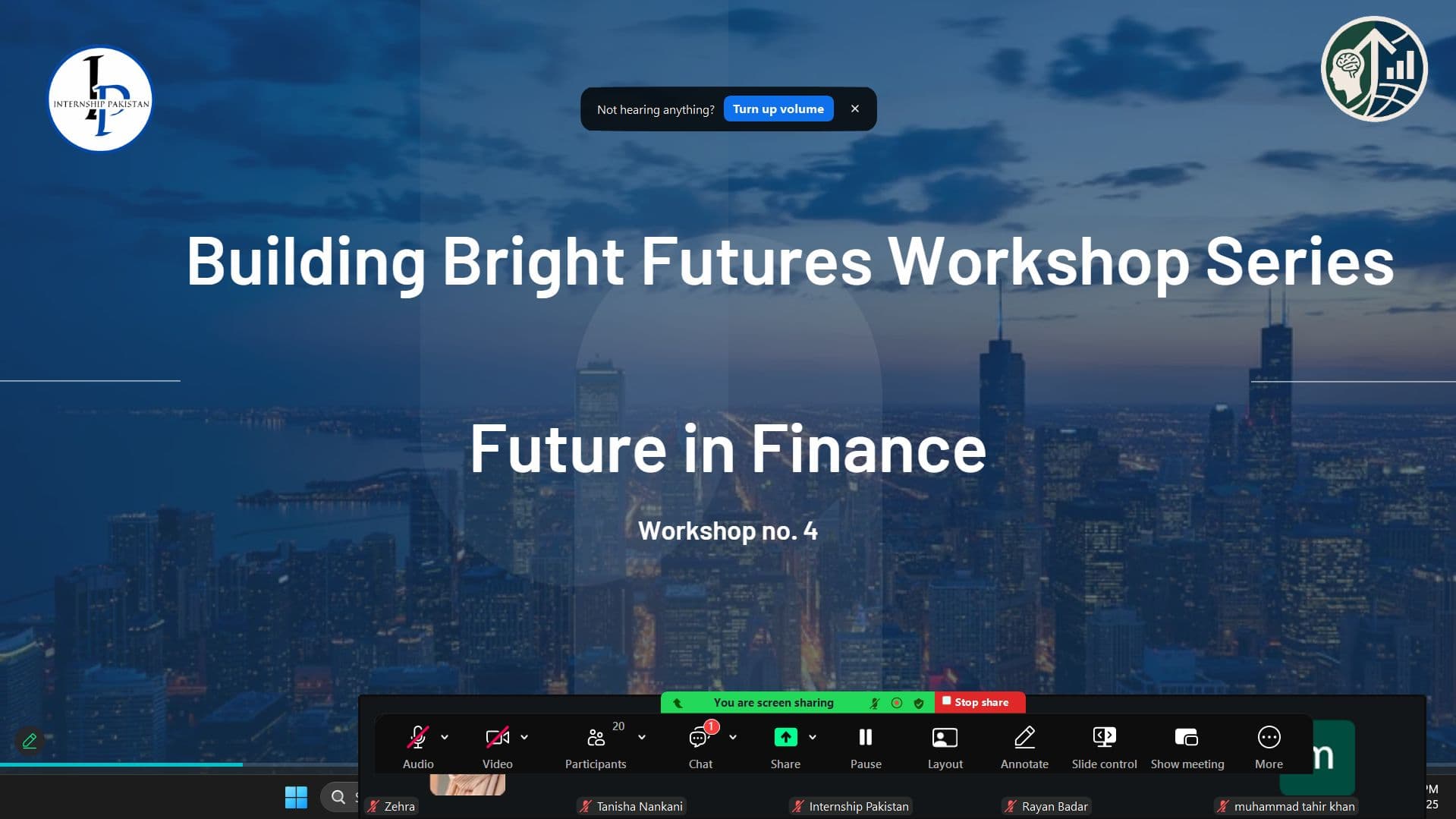 Future In Finance — 1